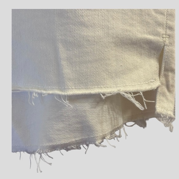 Old Navy Women’s Jean Skirt 22 White Mini - Picture 5 of 10